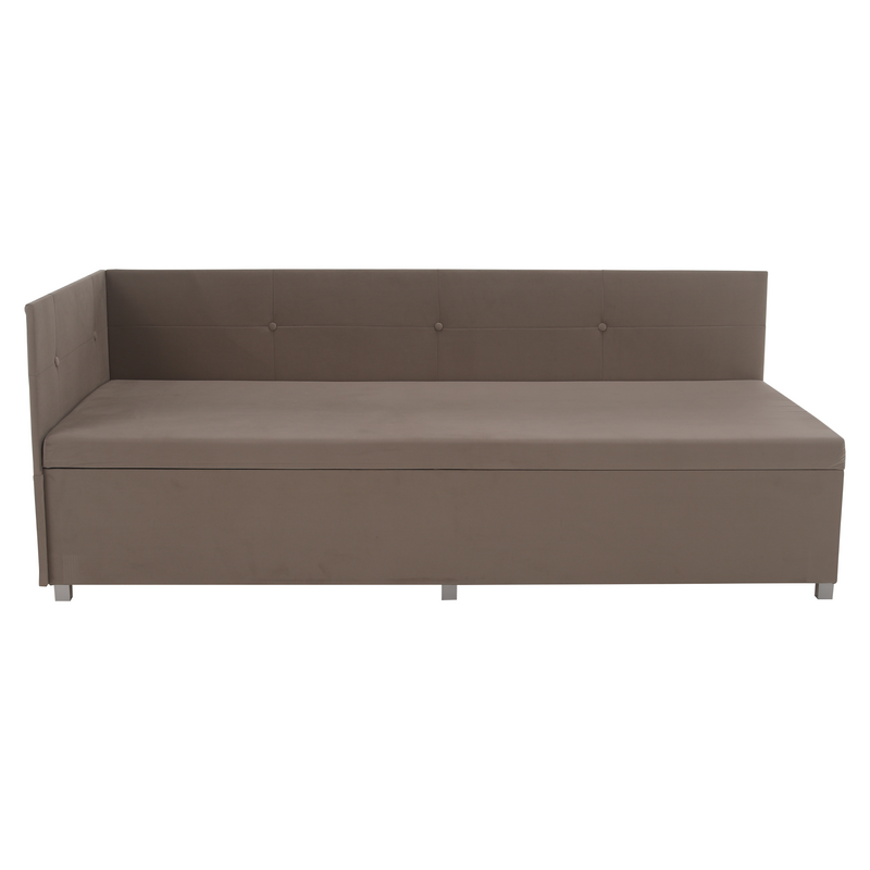 Heverő tárolóhellyel, bézses szürke, AURIA UNI