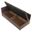 Heverő tárolóhellyel, barna Taupe, AURIA UNI