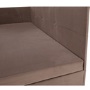 Heverő tárolóhellyel, barna Taupe, AURIA UNI