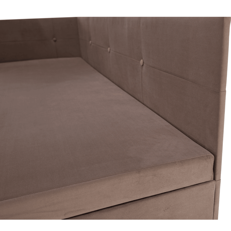 Heverő tárolóhellyel, barna Taupe, AURIA UNI