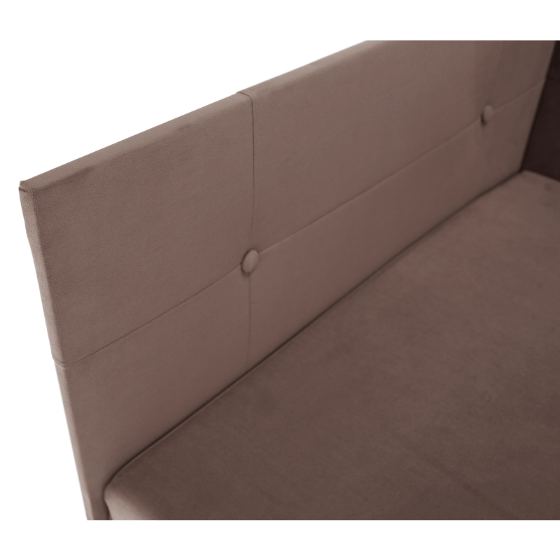 Heverő tárolóhellyel, barna Taupe, AURIA UNI