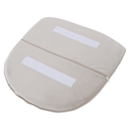 Design fotel, bézses szürke Velvet szövet, AURIL