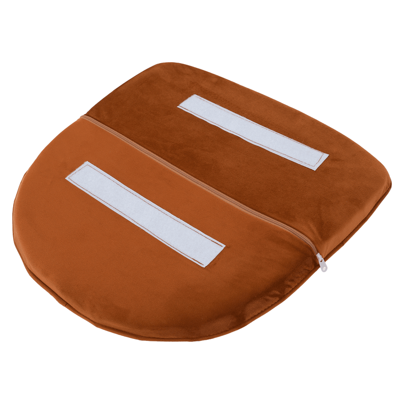Design fotel, terrakotta Velvet szövet, AURIL