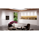 Szekrény a beépíthető készülékekre, fehér/fehér extra magasfényű, AURORA D60ZK