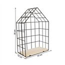 Szett 3 polc, természetes/fekete, AZURI