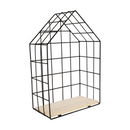 Szett 3 polc, természetes/fekete, AZURI