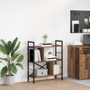 vidaXL Könyvespolc Öreg fa 75 x 30 x 91 cm Faanyag