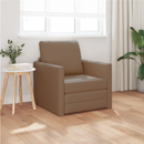 vidaXL Kanapéágy 60cm Cappuccino Mübőr