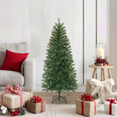 vidaXL Mű karácsonyfa állvánnyal Zöld 120 cm PVC, PE és acél