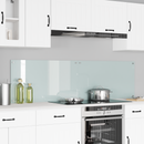 vidaXL Konyhai hátfal 2 pcs Fehér 90 x 50 cm edzett üveg