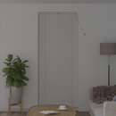 vidaXL Zsalugáter Redőnyök Fehér 220 x 90 cm Alumínium