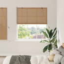 vidaXL Roletta Barna 140 x 160 cm Bambusz