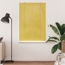 vidaXL Roletta Sárga 120 x 160 cm Bambusz
