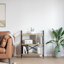 vidaXL Könyvespolc Sonoma tölgy 75 x 30 x 91 cm Faanyag
