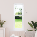 vidaXL Zsalugáter Redőnyök Fehér 130 x 45 cm Alumínium