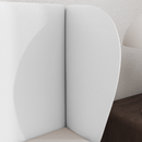 vidaXL Fejtámla Fül Fehér 40 x 23 x 6 cm PVC