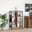 vidaXL Könyvespolc Öreg fa 82 x 32 x 112 cm Faanyag