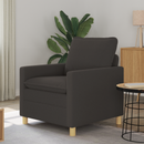 vidaXL Kanapé Sötétszürke 76 x 81 x 87,5 cm Szövet
