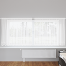 vidaXL Csipkés Függöny függönyökkel Fehér 180 x 300 cm Poliészter