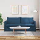 vidaXL Kanapé Kék 196 x 82 x 85 cm szövet