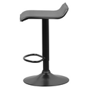 Bárszék, fekete ekobőr, BAILI