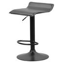 Bárszék, fekete ekobőr, BAILI