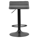 Bárszék, fekete ekobőr, BAILI