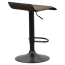 Bárszék, szürkésbarna Taupe ekobőr, BAILI