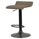 Bárszék, szürkésbarna Taupe ekobőr, BAILI