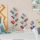 Könyvespolc, fehér, BAKI NEW TYP 2