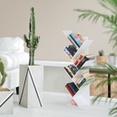 Könyvespolc, fehér, BAKI NEW TYP 2