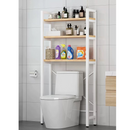 Polcállvány WC fölé, tölgy natural/fehér, BALRAM