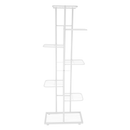 Fém állvány a virágokra, fehér, BAMIR TYP 2