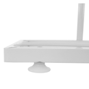 Fém állvány a virágokra, fehér, BAMIR TYP 2