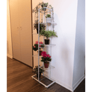 Fém állvány a virágokra, fehér, BAMIR TYP 2