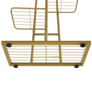 Fém virágállvány, arany, BAMIR TYP 3