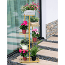 Fém virágállvány, arany, BAMIR TYP 3