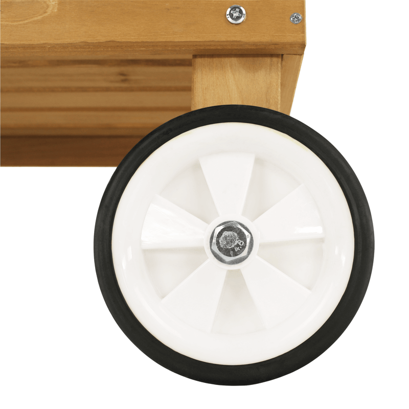 Kerti munkaasztal mosdóval fa/barna, BARDY