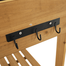 Kerti munkaasztal mosdóval fa/barna, BARDY