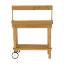 Kerti munkaasztal mosdóval fa/barna, BARDY