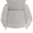Relaxfotel, bézs Velvet szövet, BARET