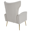 Relaxfotel, bézs Velvet szövet, BARET