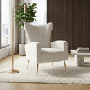 Relaxfotel, bézs Velvet szövet, BARET