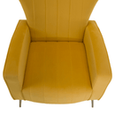 Relaxfotel, sárga Velvet szövet, BARET