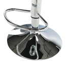 Bárszék, szürkésbarna taupe anyag/króm, KANDY NEW