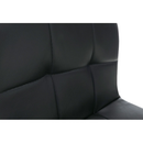 Bárszék, fekete textilbőr/króm, KANDY NEW