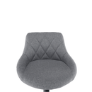 Bárszék, szürke/fekete, TERKAN