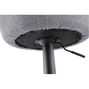 Bárszék, szürke/fekete, TERKAN