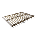 Nyitható ágyrács, 140x200, BASIC FLEX FRONT