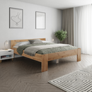 Ágy, 180x200, artisan tölgy, BASIS